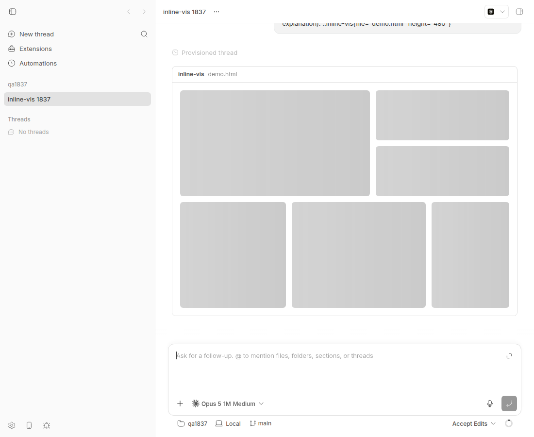 PR 1555 loading skeleton: card header plus six grey rounded regions filling a 480px area