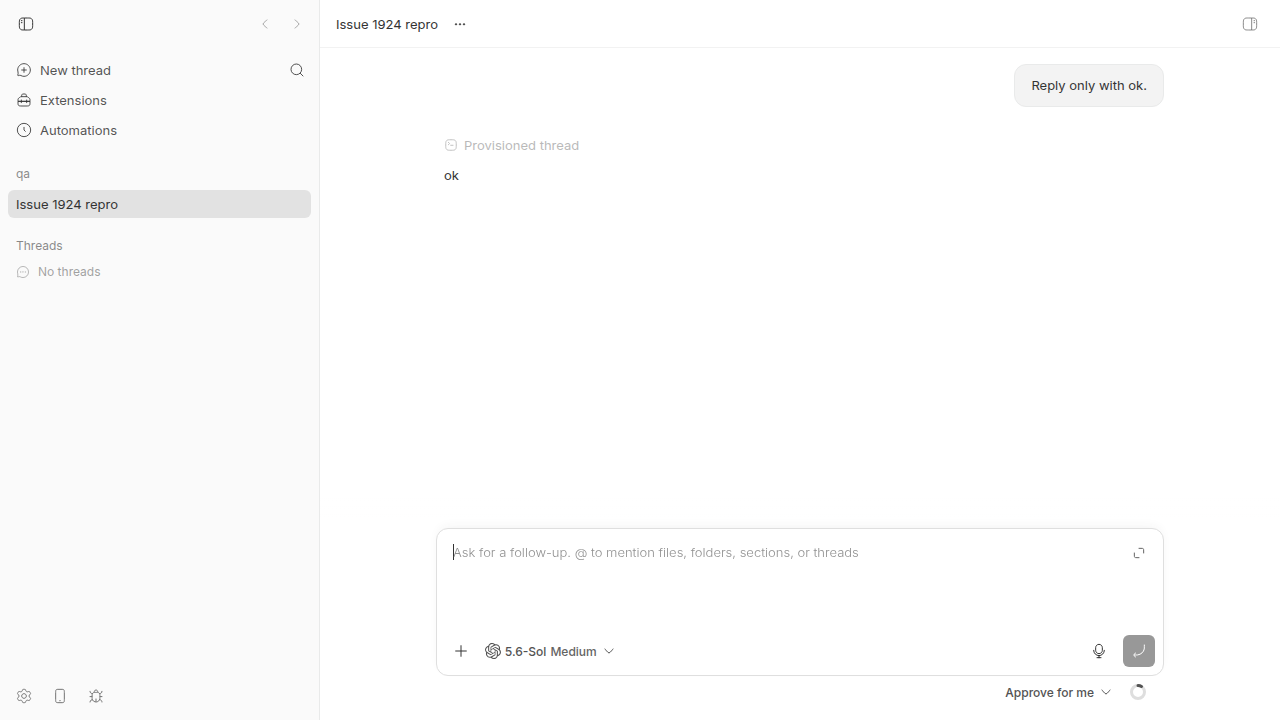 Thread page before archiving