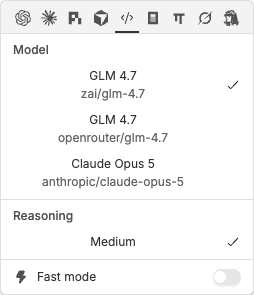 Fake OMP picker on PR 2063